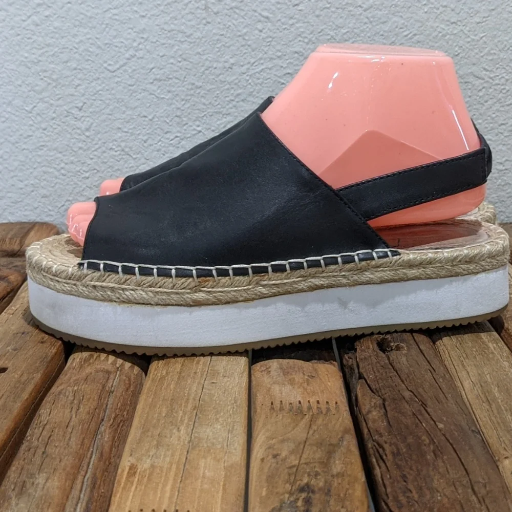 Shellys London Denise Espadrille Flatform Sandals